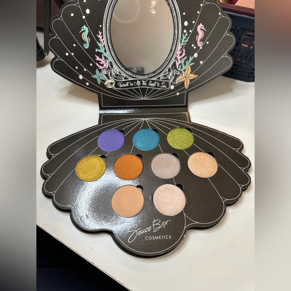 Sauce Box Mermaid Life Eyeshadow Pallet Shimmer Shadows Limited Edition